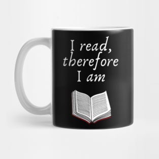 I read, therefore I am Mug